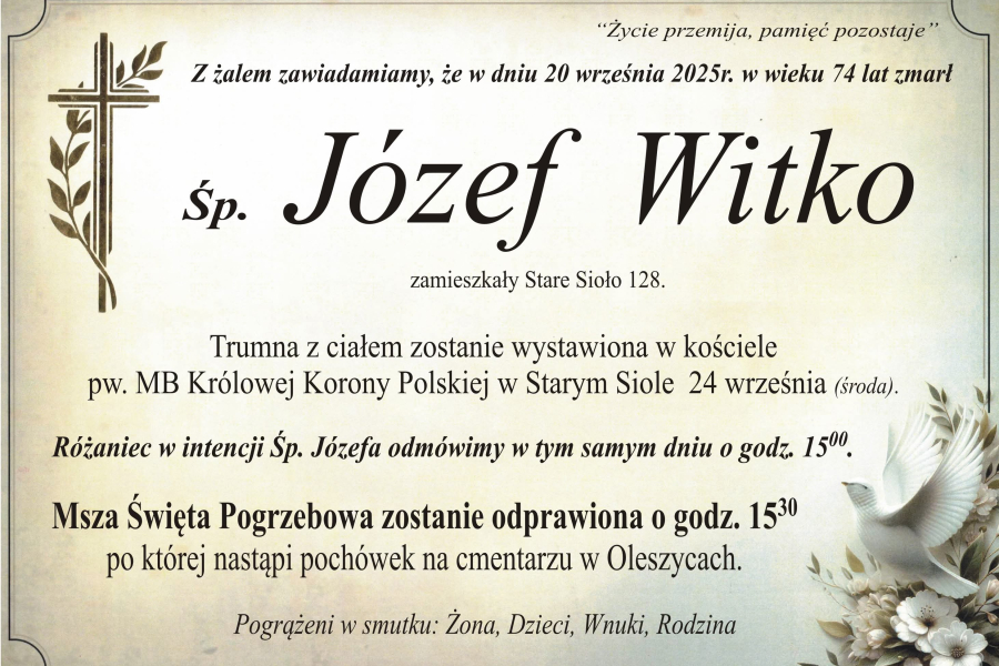 Wydarzenia i znaczenie 24 września 2023 roku