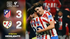 Atlético Madryt zdominowało Rayo w emocjonującym meczu