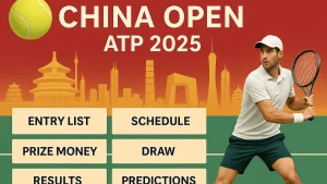 China Open 2025: Czas na sportowe emocje w Chinach