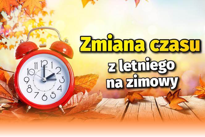 Kiedy zmiana czasu na zimowy 2023?
