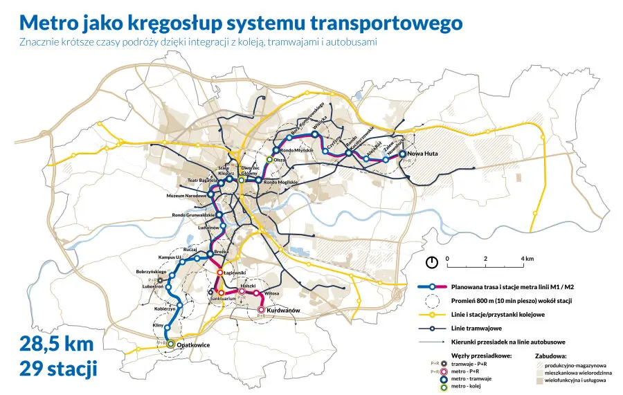 Metro w Krakowie: Kluczowy Projekt Transportowy