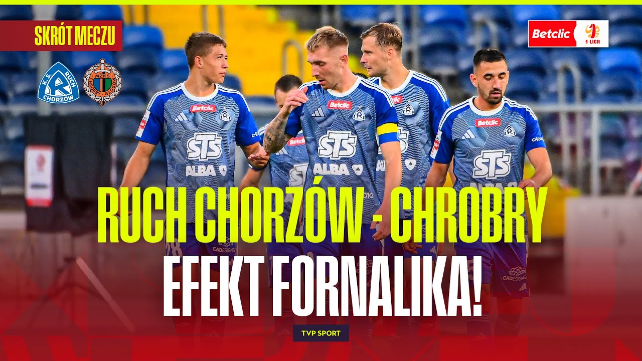 Ruch Chorzów podejmuje Chrobrego Głogów. Kluczowy mecz w lidze!