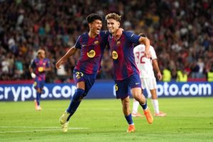 Analiza meczu Barcelona - Olympiakos w Lidze Mistrzów