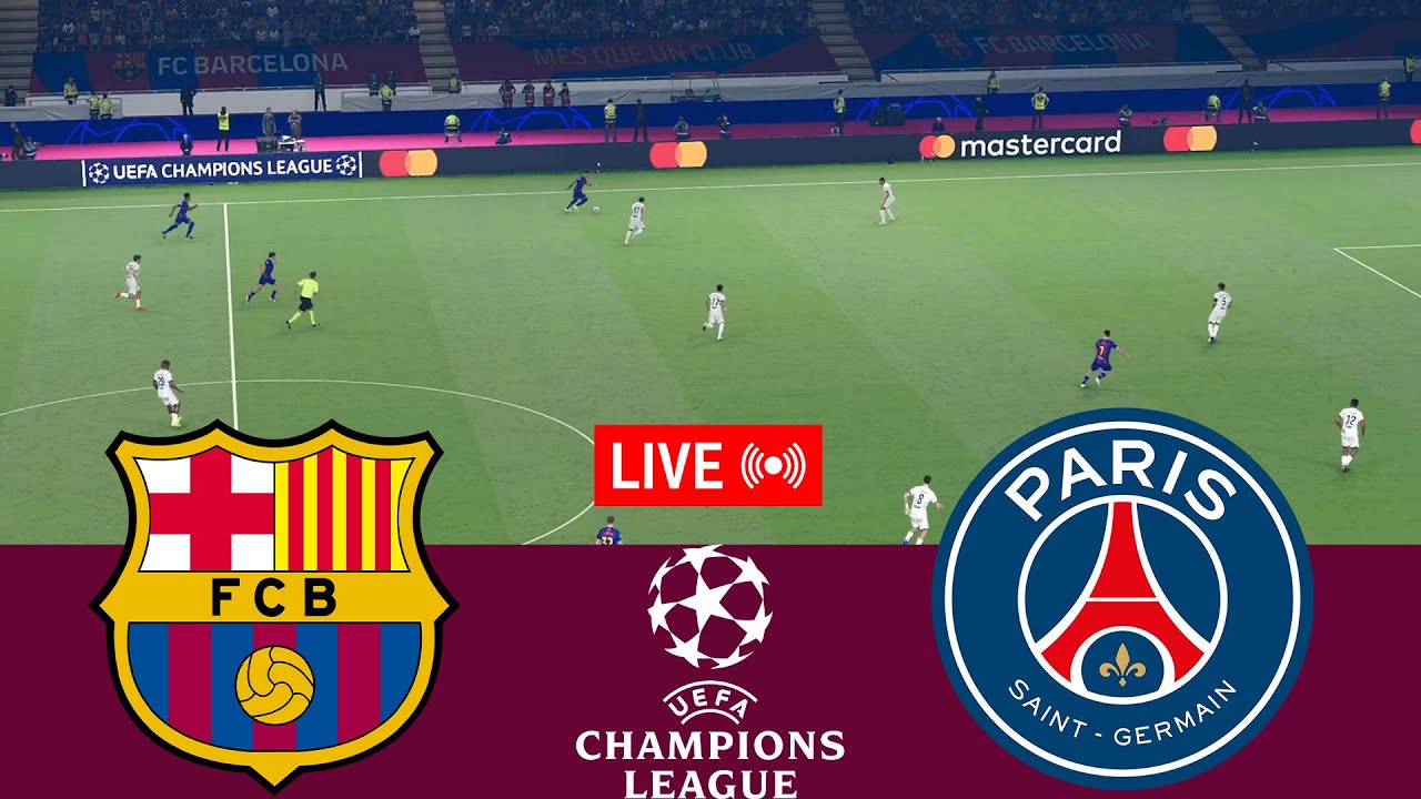 Gdzie oglądać Barcelona PSG na żywo?