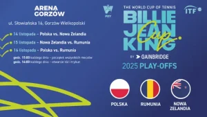 Billie Jean King Cup w Gorzowie Wielkopolski: Bilety i Szczegóły Wydarzenia