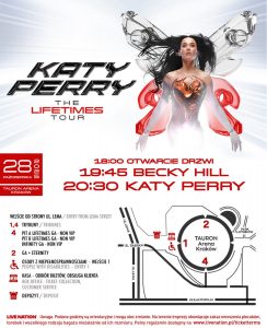 Katy Perry zagra koncert w Krakowie w 2023 roku