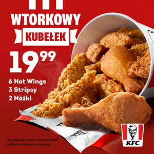 Dlaczego warto wybrać wtorkowy kubełek KFC?