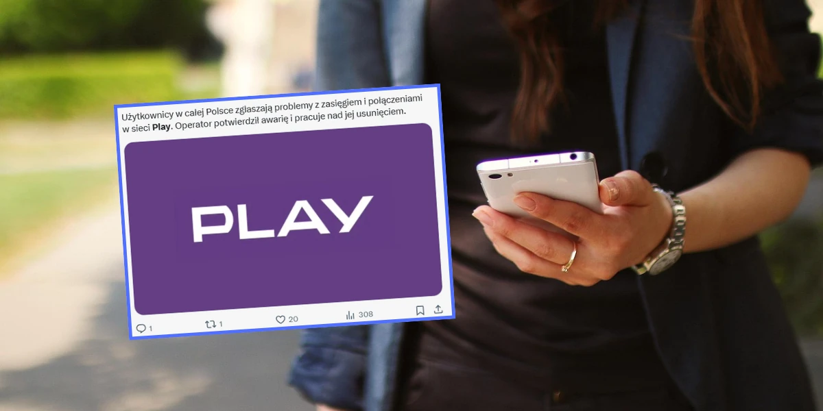Play: Awaria sieci komórkowej dotknęła wielu użytkowników