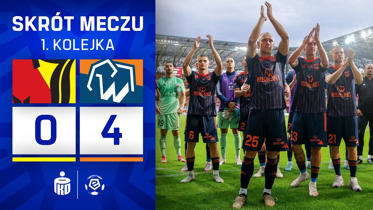 Wielka sensacja w Niecieczy: Termalica pokonuje Jagiellonię 2:1