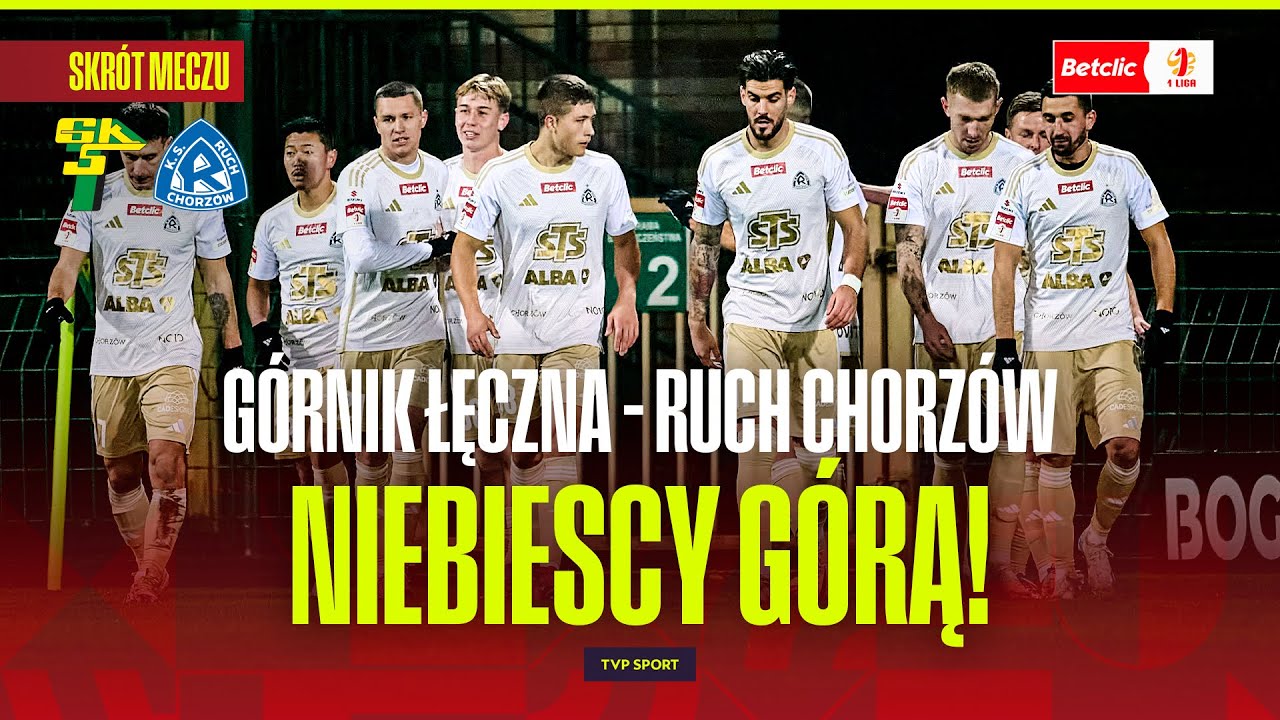 Górnik Łęczna – Ruch Chorzów 0:1: Wyjazdowe przełamanie Niebieskich