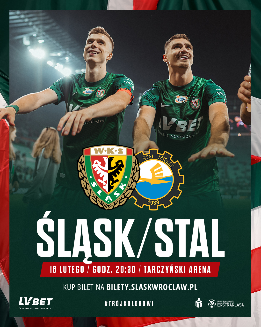 Śląsk Wrocław – Stal Rzeszów: Rozczarowujący remis na zakończenie roku