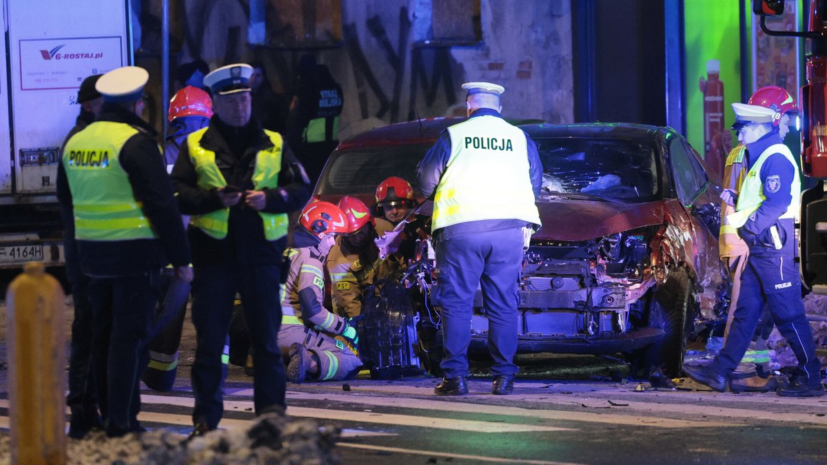 Tragiczny wypadek w Warszawie pod placem Szembeka