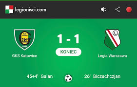 GKS Katowice – Legia Warszawa: zapowiedź emocjonującego meczu