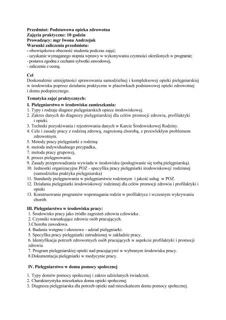 Opieka zdrowotna w Polsce: wyzwania i reformy