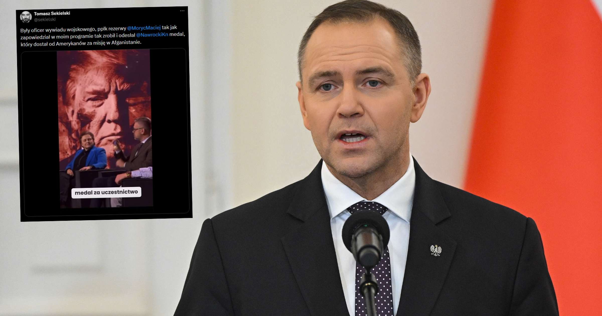 Polski weteran odesłał medal Nawrockiemu: gest i znaczenie
