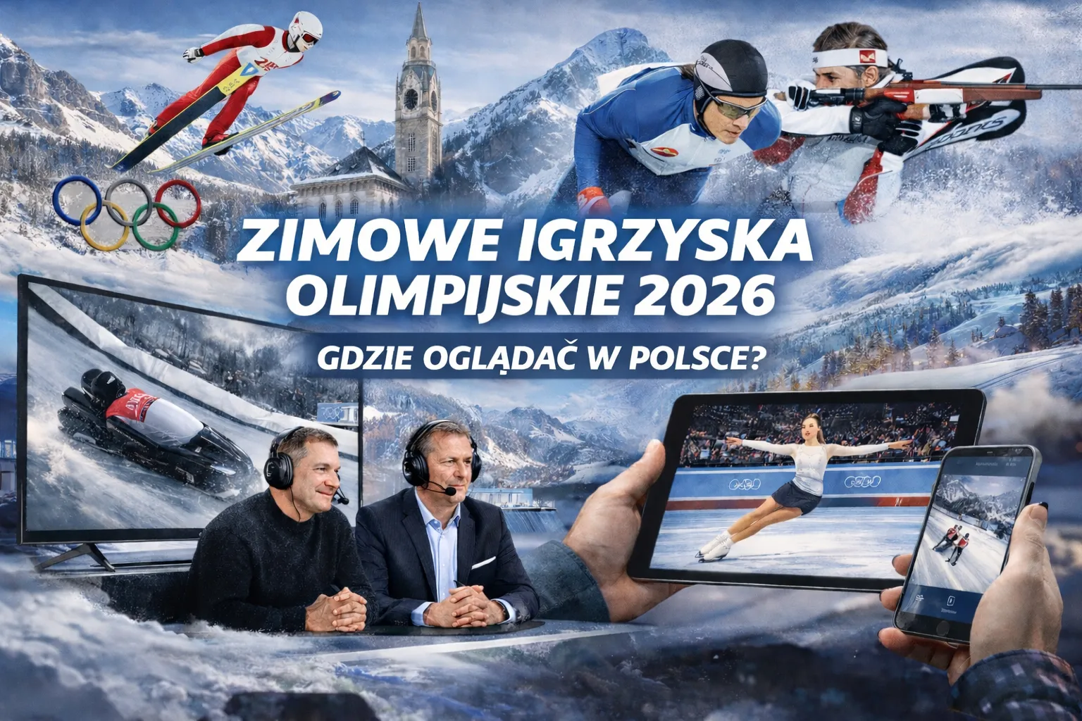 Zimowe igrzyska olimpijskie 2026 transmisje — gdzie oglądać otwarcie i zawodów