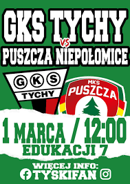 gks tychy – puszcza: wynik 1:2 i perspektywy Betclic 1 Ligi