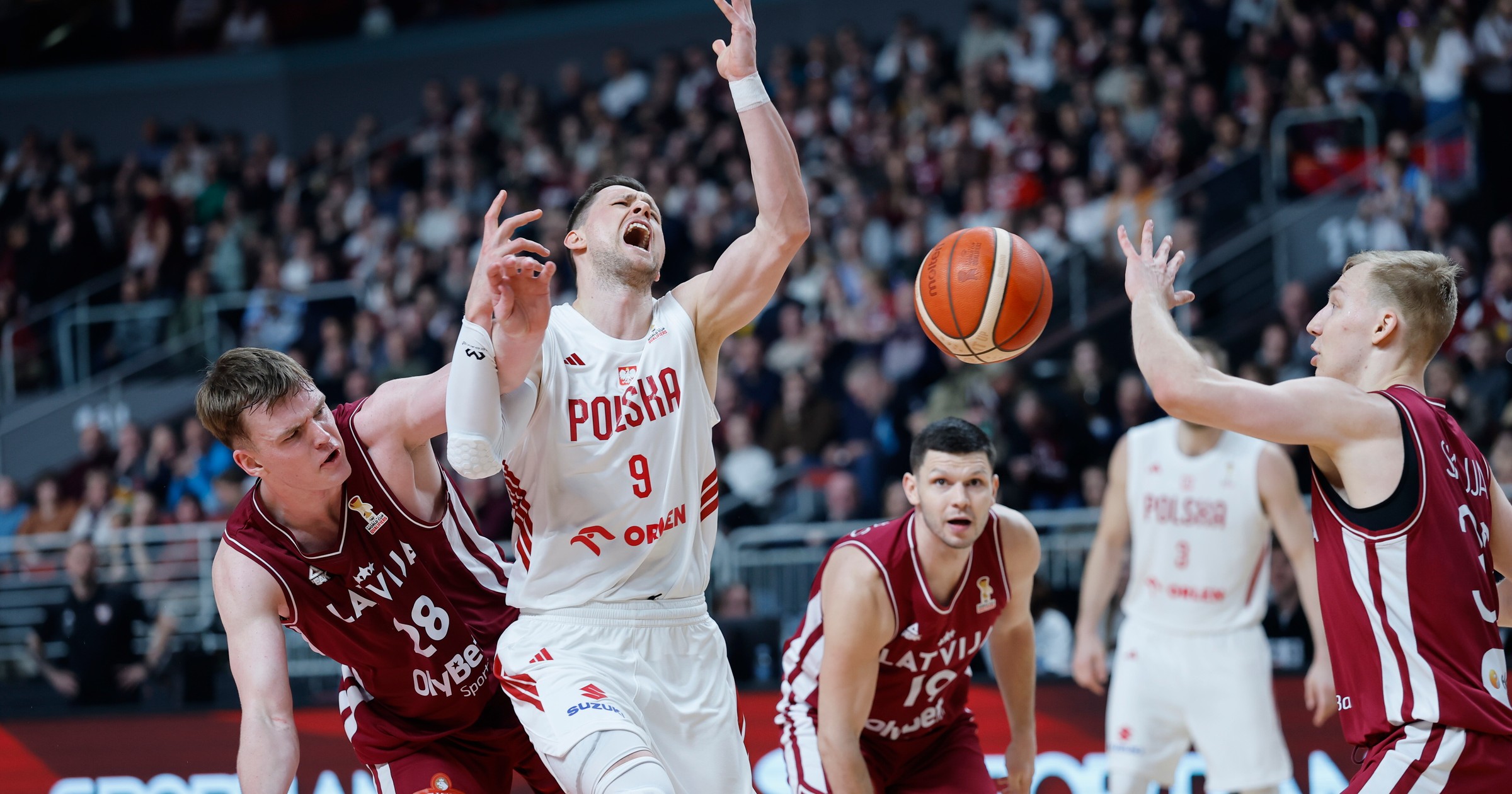 Polska łotwa koszykówka: efektowne zwycięstwo w eliminacjach do MŚ 2027