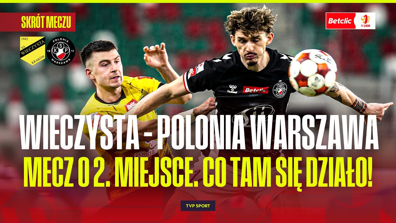 Wieczysta – Polonia: wynik 1:2 i perspektywy I ligi