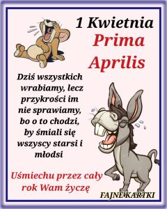 1 kwietnia – Dzień żartów na świecie i w kalendarzu