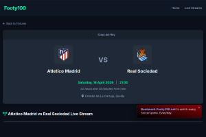 Real Sociedad zdobywa Copa del Rey po finale z Atlético Madryt