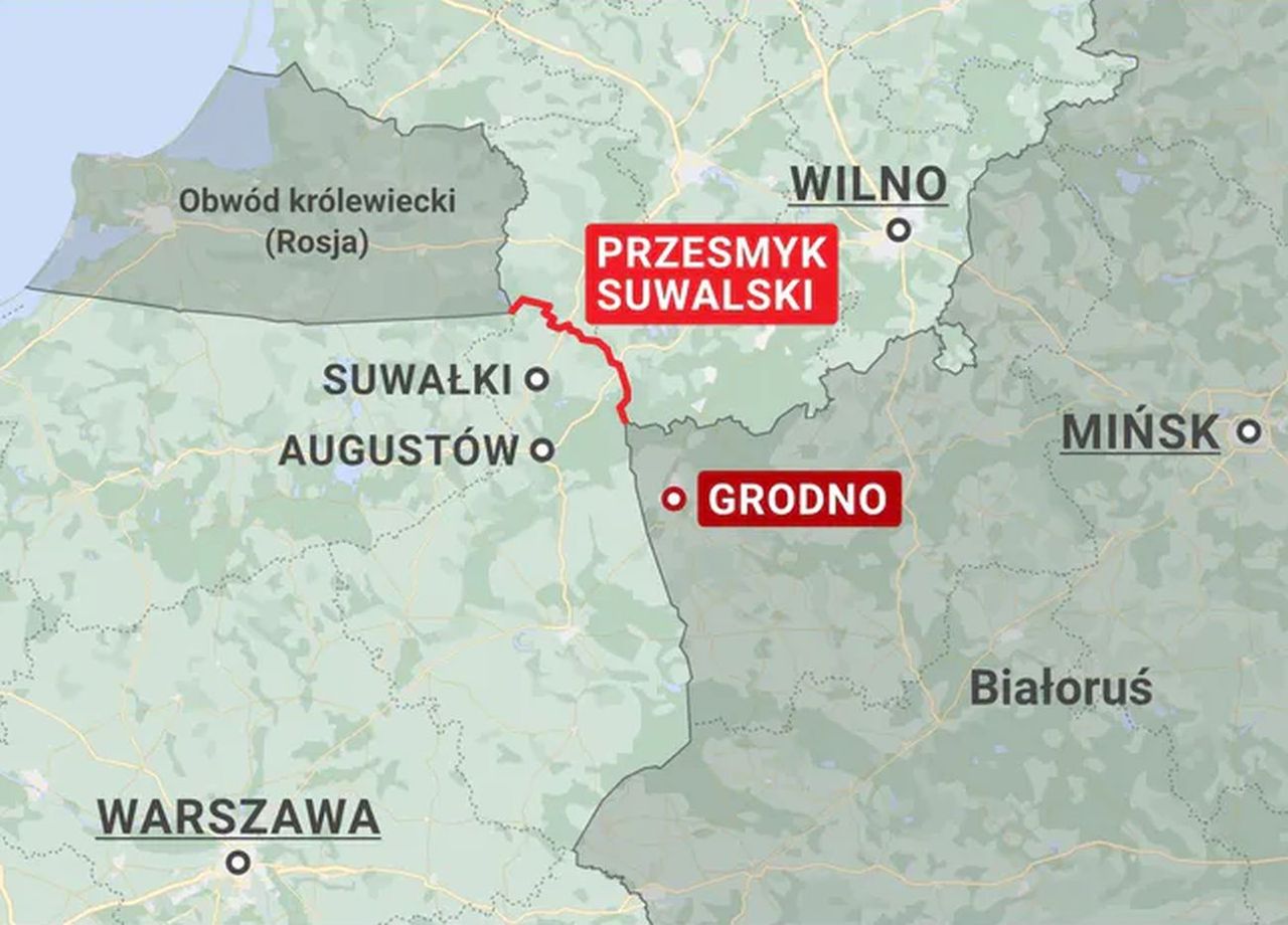 Przesmyk suwalski – kluczowy korytarz między NATO a Rosją