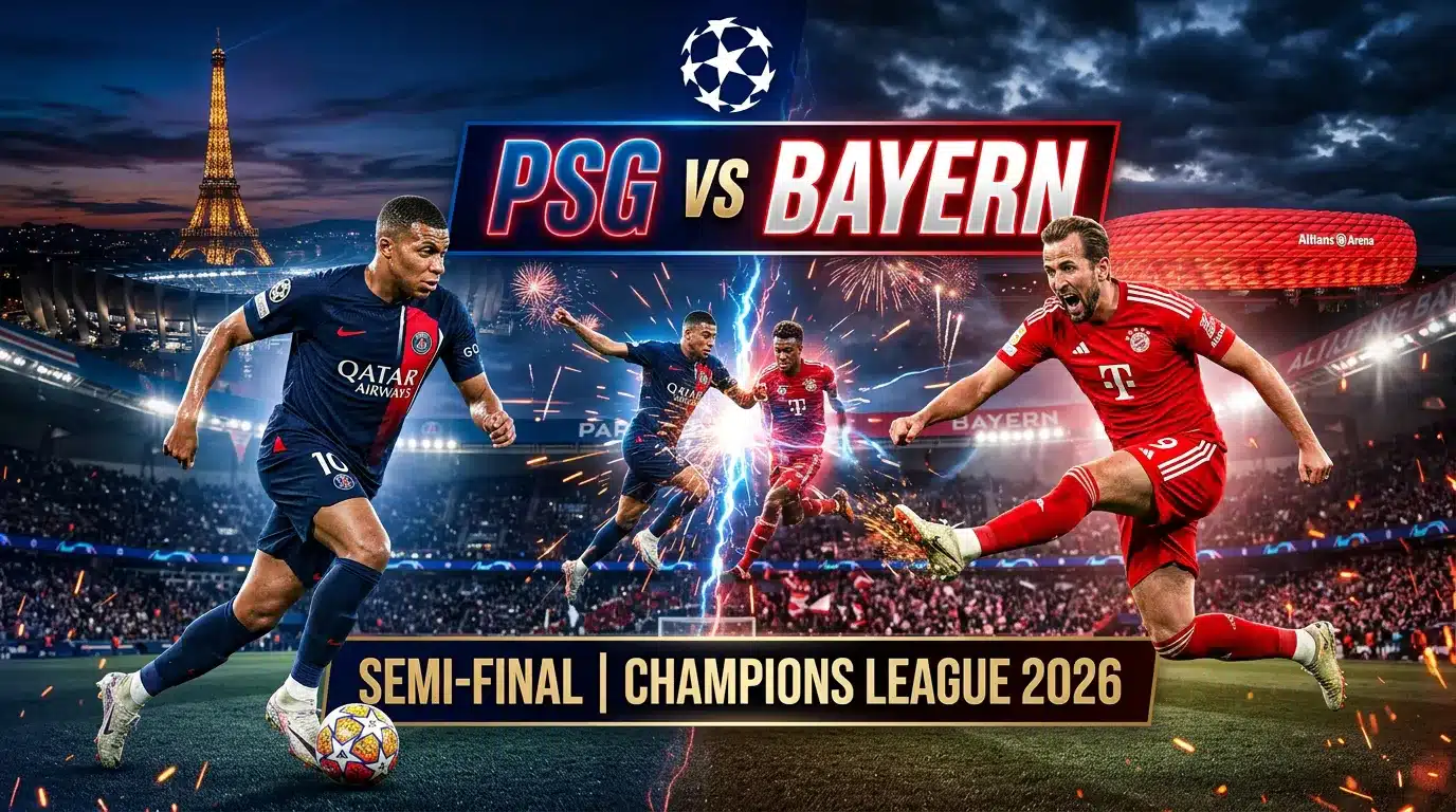 PSG – Bayern Monachium. Gdzie oglądać półfinał Ligi Mistrzów?