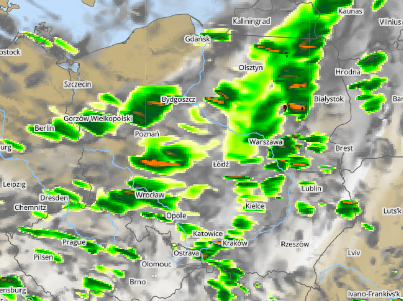Radar opadów: jak działa polski system monitoringu pogody