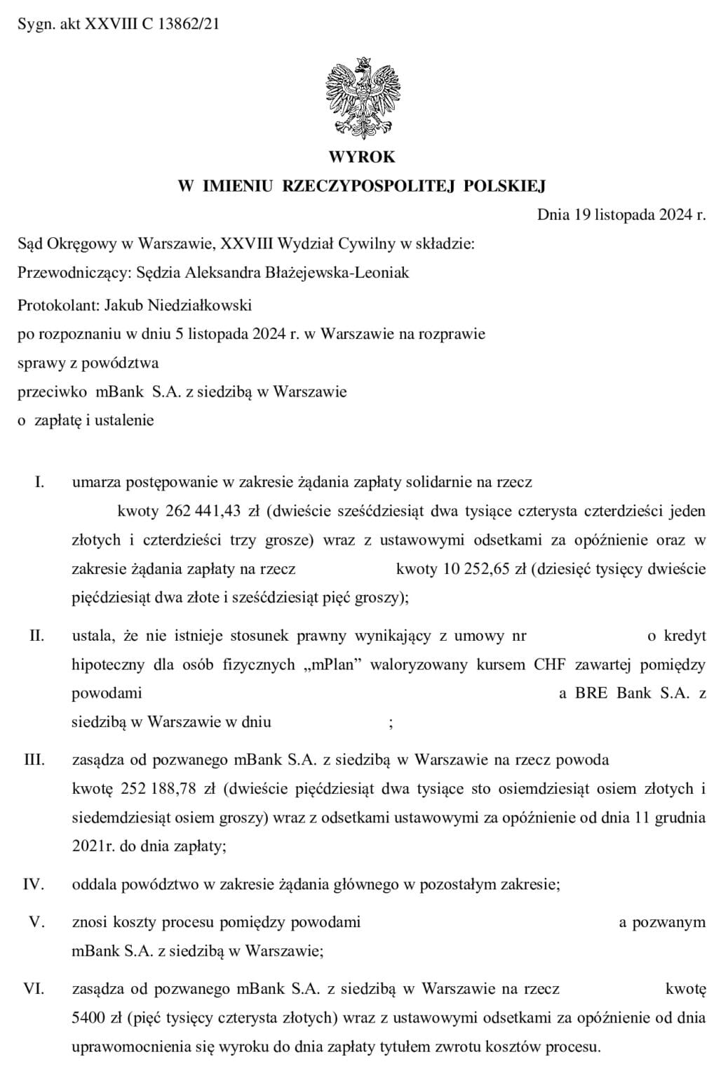 Wyrok: definicja, rodzaje i znaczenie w prawie