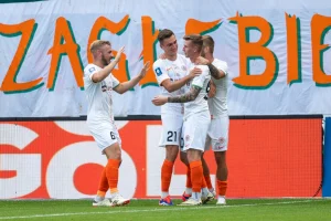 Zagłębie Lubin przegrało z Bruk-Bet Termalicą 1:2 w Lubinie