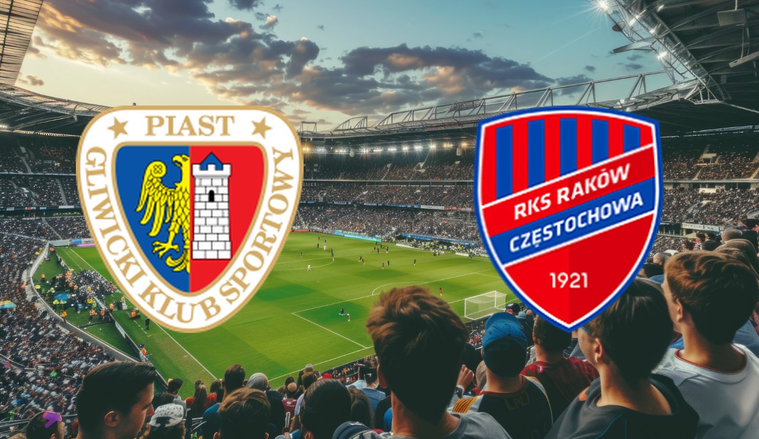 Piast Gliwice przegrał z Rakowem Częstochowa 1:3