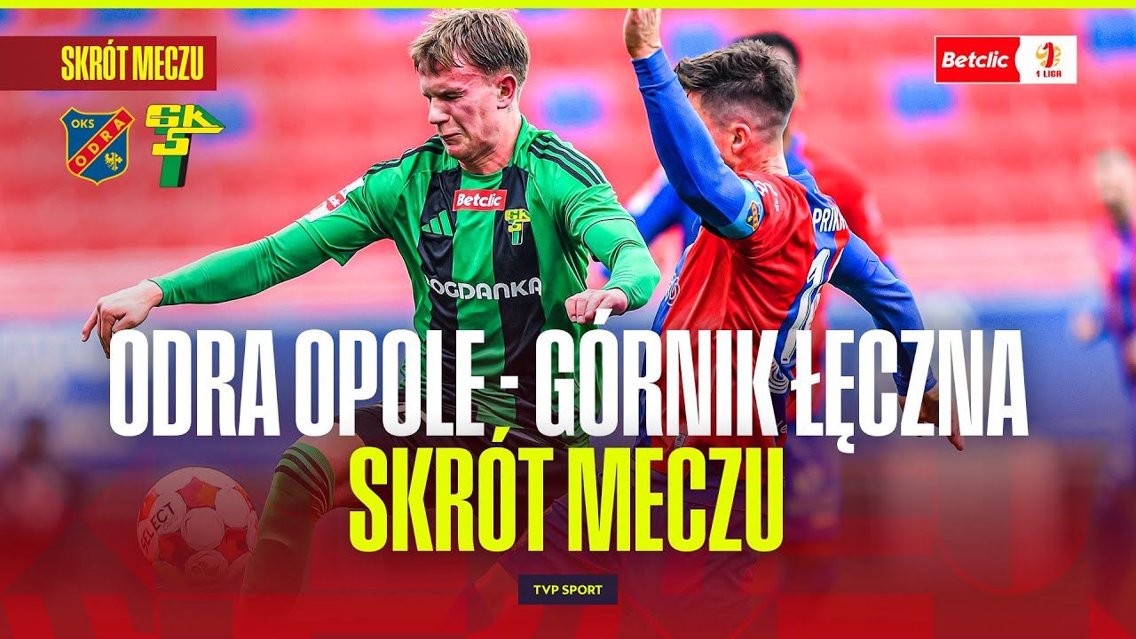 Górnik Łęczna przegrał z Odrą Opole i spadł z ligi