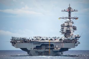 USS Gerald R. Ford wrócił do portu po rekordowej misji - uss gerald r. ford (cvn-78)