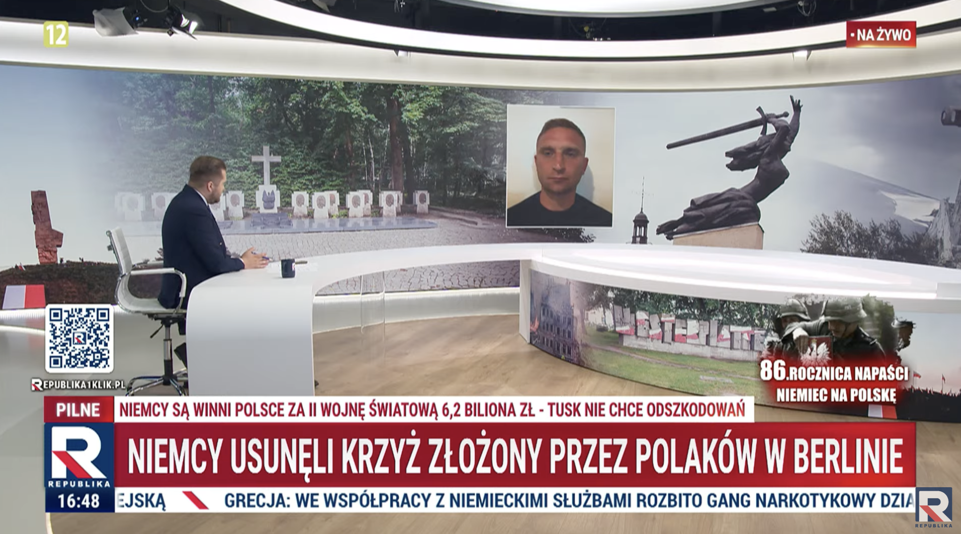 Bąkiewicz w Berlinie. Interwencja policji i zatrzymania
