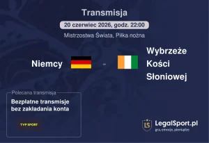 Niemcy – Wybrzeże Kości Słoniowej w 2. kolejce grupy E MŚ 2026