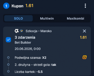 Szkocja – Maroko 0:1. Minimalne zwycięstwo Maroka na mundialu