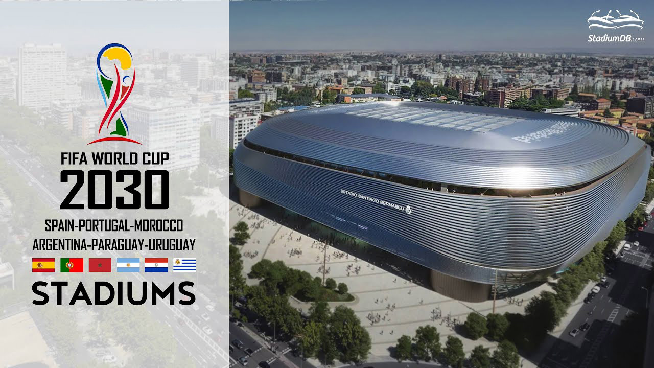 Mundial 2030: lokalizacje stadionów i gospodarze turnieju