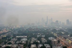 Air quality Chicago: gęsty dym i bardzo złe powietrze