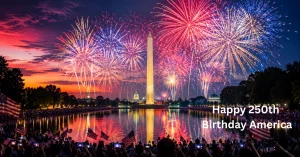Happy 250th Birthday, America! Ameryka świętuje 250. rocznicę