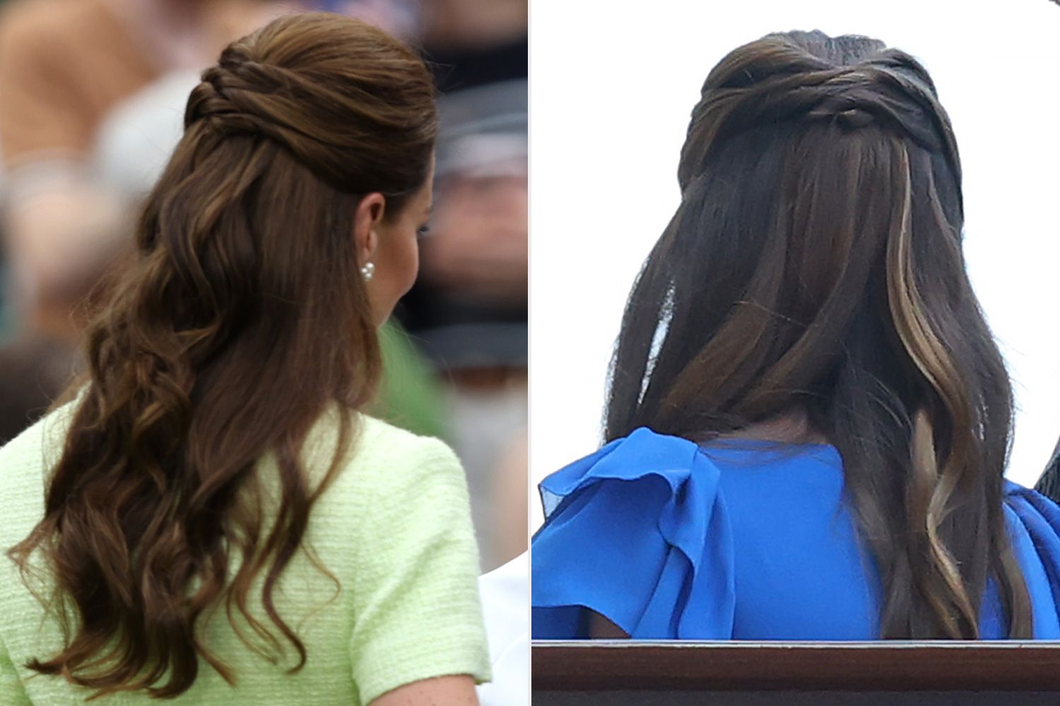 Kate Middleton i księżniczka Charlotte na Wimbledonie