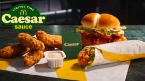 McDonald’s wprowadza nowy sos Caesar i trzy pozycje z kurczakiem - mcdonalds new caesar sauce