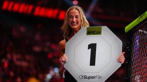 Sophie Cunningham zaskoczyła jako ring girl na UFC 329