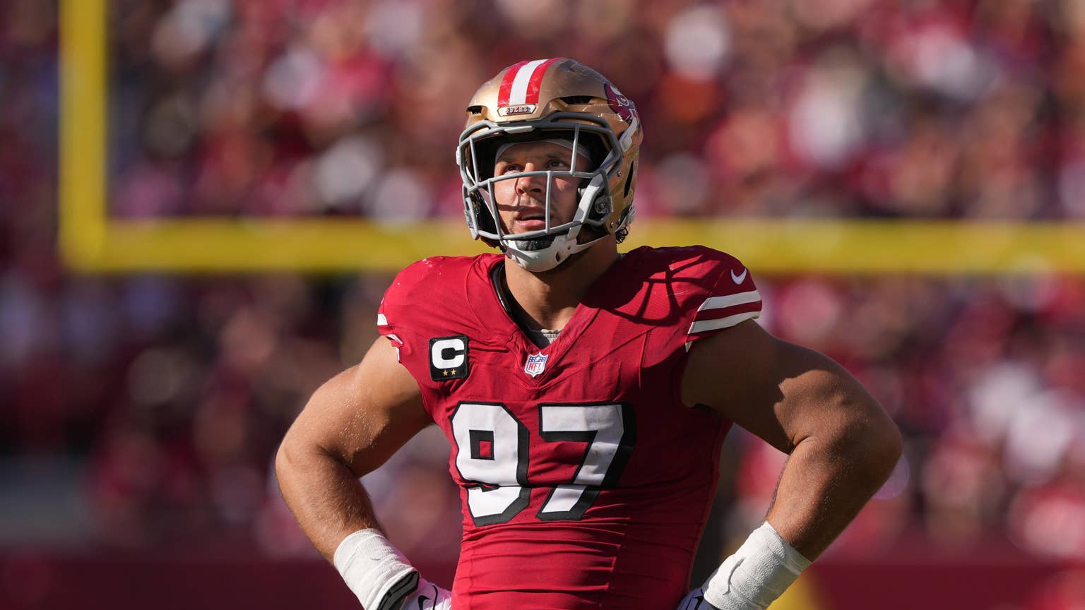 Nick Bosa wraca do składu 49ers na mecz z Rams